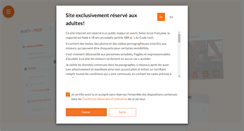 Desktop Screenshot of bobtv.fr