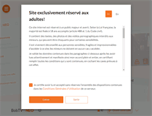 Tablet Screenshot of bobtv.fr